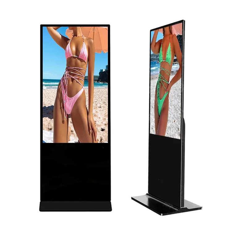 Led Display Touch Screen High Brightness Monitor 50 Inch Indoor Advertising Screen Vertical Digital Signage And Displays