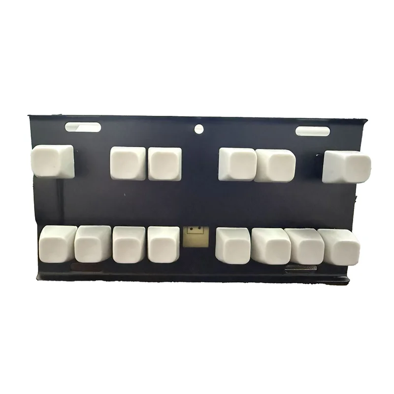 14 Key Arcade Keyboard Metal Construction No Light All Types Plug Multi Platform Support