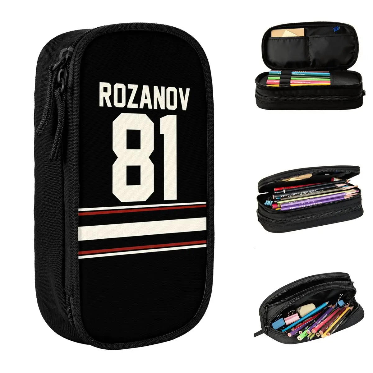 

Ilya Heated Rivalry 81 Pencil Cases Pen Box Bags Kids Big Capacity School Supplies Gifts Pencil Pouch
