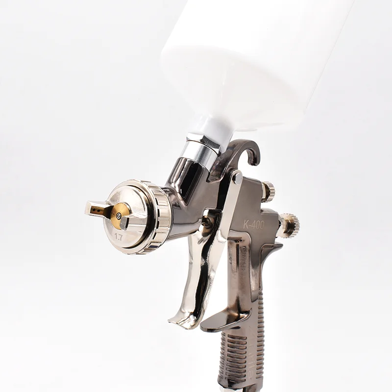 LVMP High Quality Spray Gun Auarita K-400 Car Finish Painting 1.4mm 1.7mm Nozzle Gravity Paint Gun 600cc Cup With no clean cup