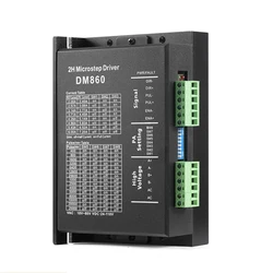 ステッピングモーター用マイクロステップドライブ,nema34,dm860h,dm860,ac 18-80vまたはdc 24-110v,2h,0-200khz,2相