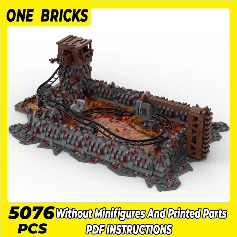 Movie Model Moc Building Bricks Indiana Jones Temple Of Doom Technology Modular Blocks Gifts Christmas Toys DIY Sets Assembly