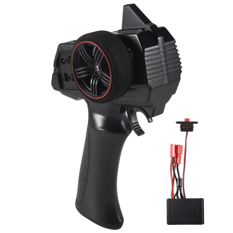 AX-7S AX7S 2,4G 3CH transmisor control remoto con receptor 2 en 1 ESC para WPL D12 MN D90 MN99S MN86 RC coche RC barco