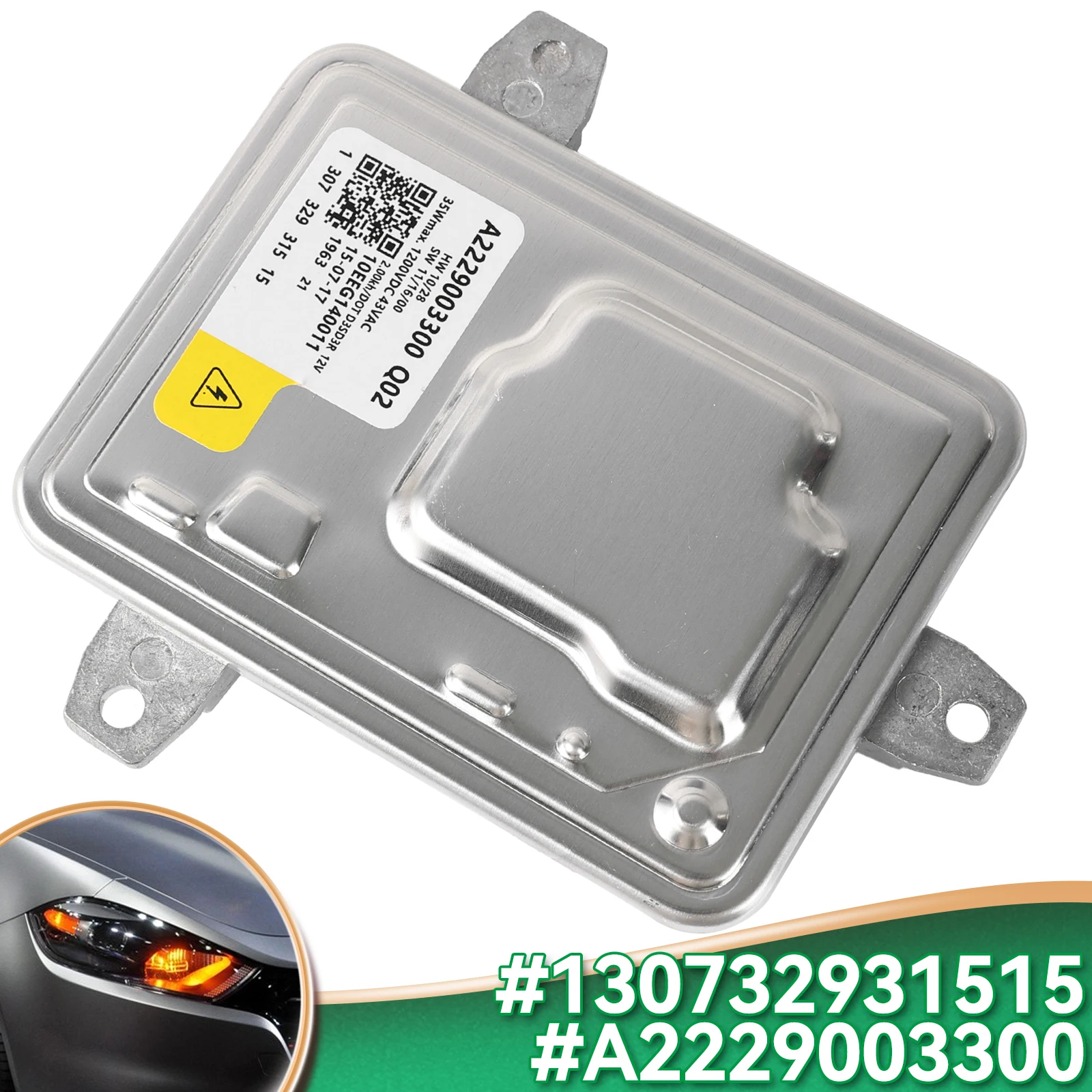 Xenon Headlight Ballast Control Unit Module A2229003300 For Mercedes CLA GLA Volvo C30 C70 Kia Sorento Cadillac 130732931515 - view 6