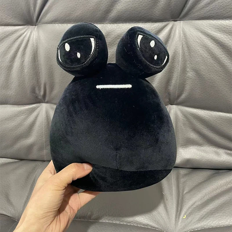 Mainan mewah hewan peliharaan saya Alien Pou baru Kawaii mata besar lembut permainan boneka peran Alien Pou boneka mewah hadiah mainan untuk anak-anak