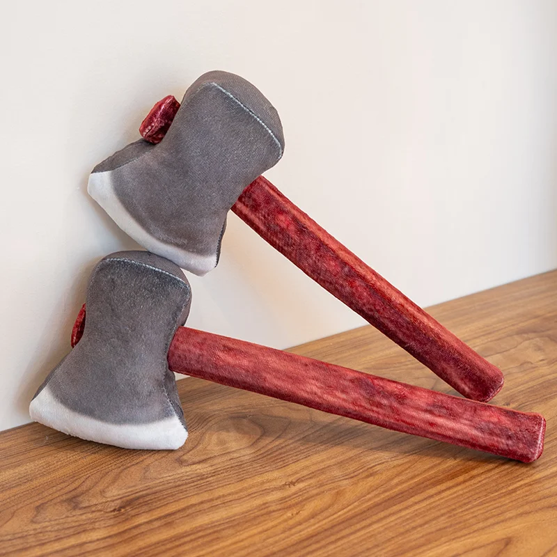 40cm Simulation Household Use Tool Plush Doll Lifelike Axe Claw Hammer Plush Toy Home Decoration Gift For Boys And Girls