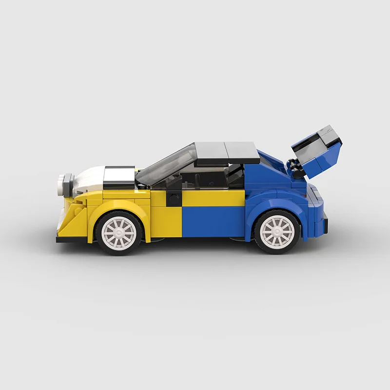 Luxury sportscar racing moc compatible Lego small particles puzzle assemblychildren's building block toys cross-border wholesale