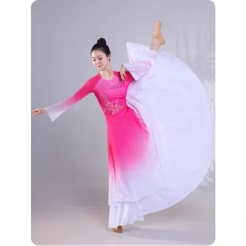 أزياء أداء الرقص الكلاسيكي، وأزياء المسرح الأنيقة على الطراز الصيني، ومسرحيات الرقص، والرقص الجماعي المبهر للزهور #4