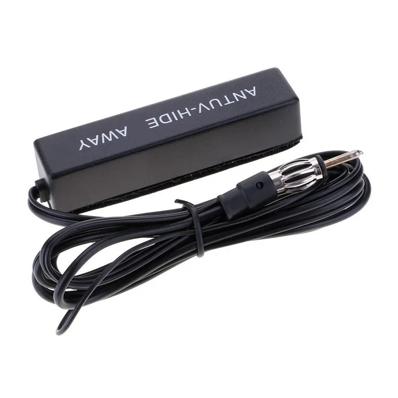 Universal Car Hidden Amplified Antenna Kit 12V Electronic Stereo AM/FM Radio New