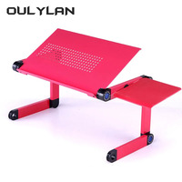 NEW Adjustable Laptop Stand Folding Portable Notebook Computer Table Lapdesk for Sofa TV Bed PC Desk Stand New Multifunctional