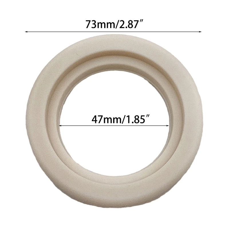 ชุดปะเก็นซิลิโคน Brew แหวนซีลติดตั้งง่ายแหวนปิดผนึกอุปกรณ์เสริมกาแฟสำหรับเครื่อง Espresso Dropship