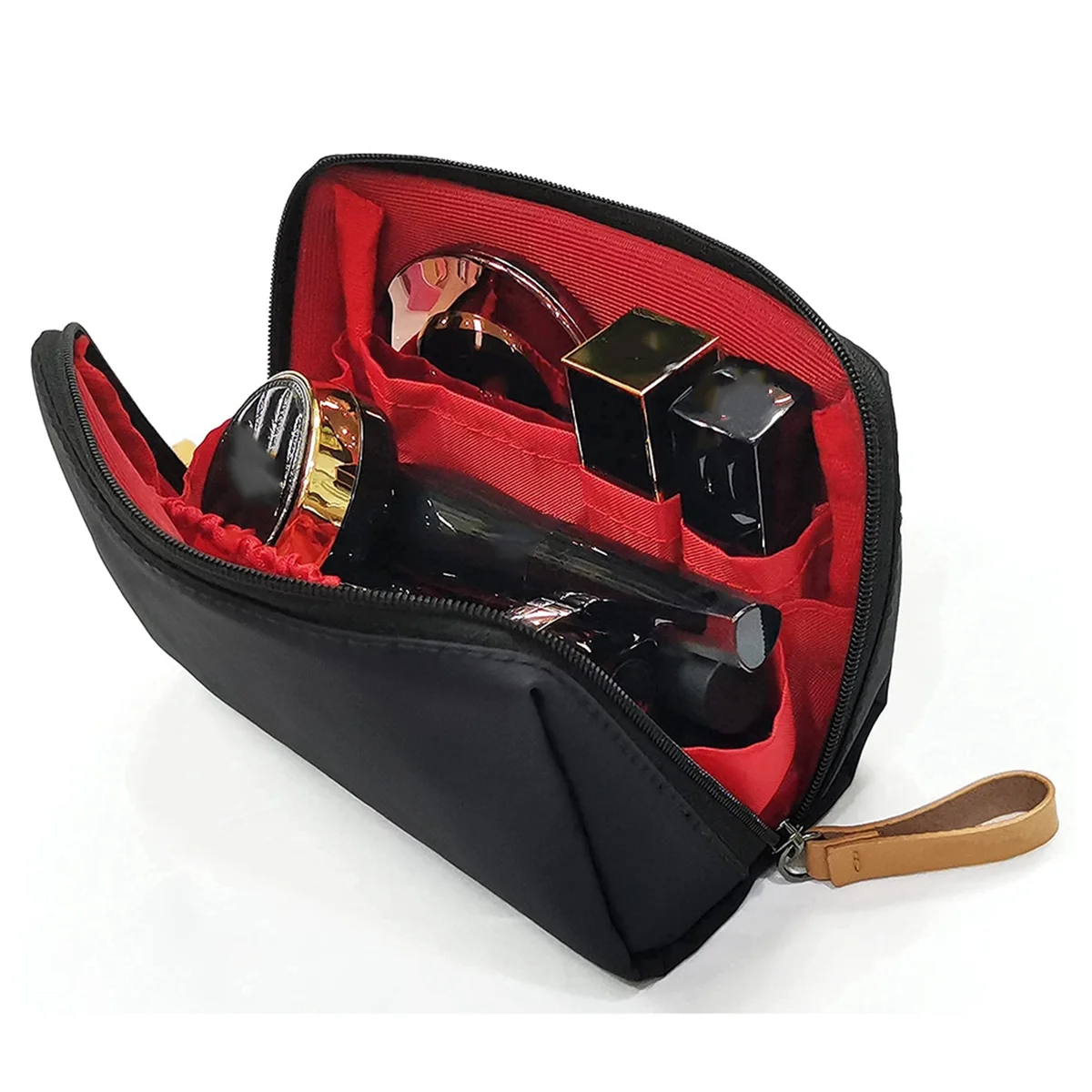 AAA87 Lipstick Cosmetic Bag Mini Small Cosmetic Bag Small Cosmetic Bag with Compartments Travel Cosmetic Bag for Women A