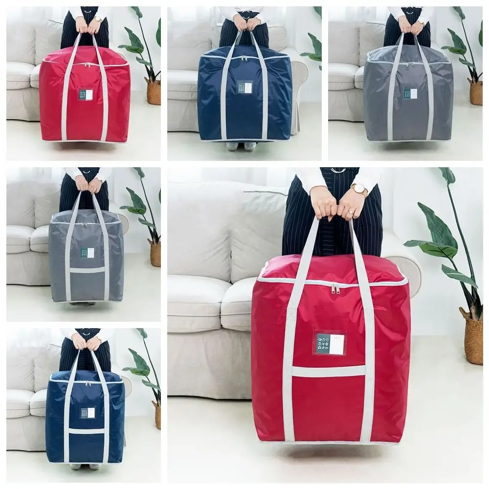 Durable Travel Luggage Bag Waterproof Washable Foldable Storage Bag Moisture Proof Large Capacity Clothing Organizing Bag