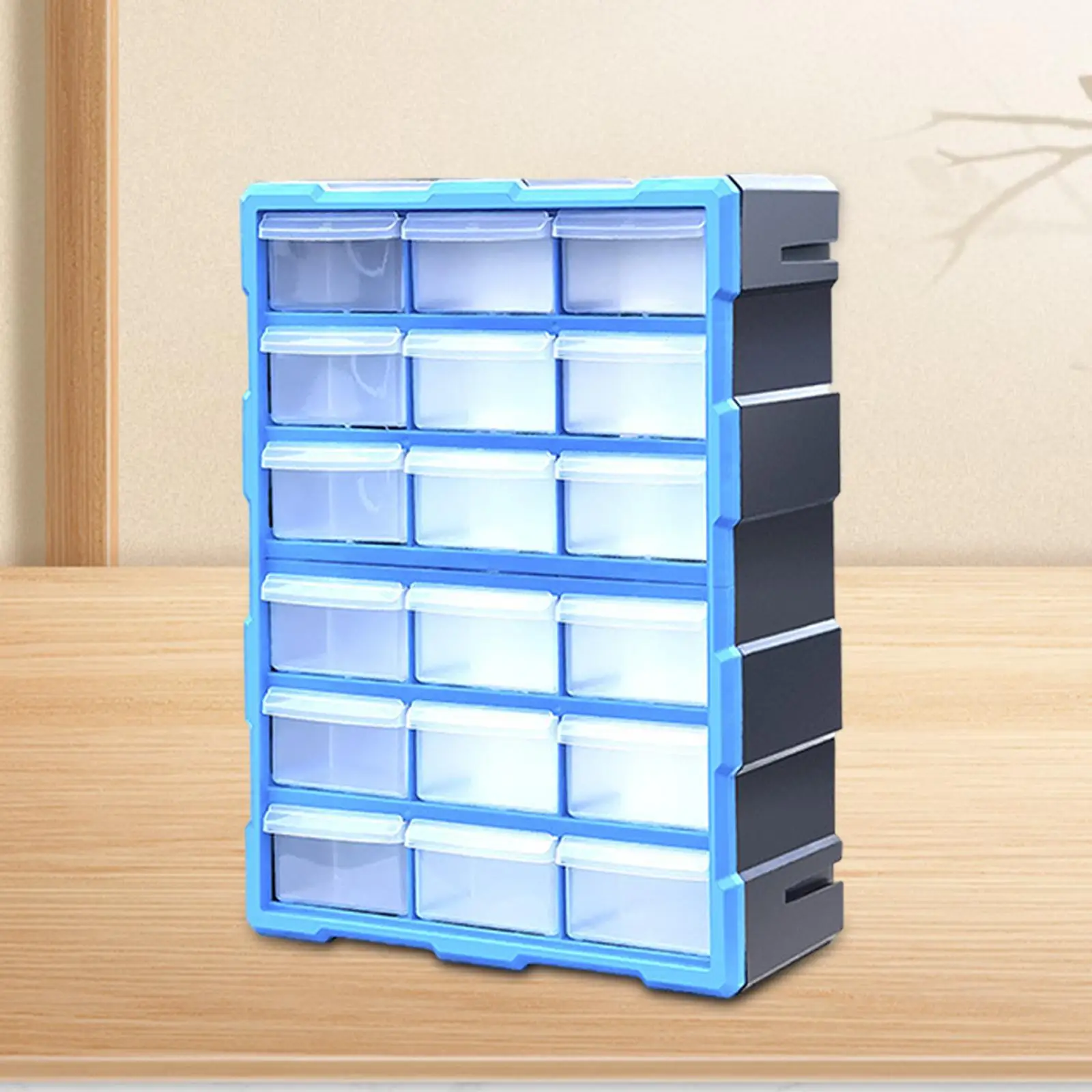 Drawers Storage Cabinet Makeup Organizer Lightweight Practical with Multi Drawers Tools Box for Hardware Jewelry Toys Hotel