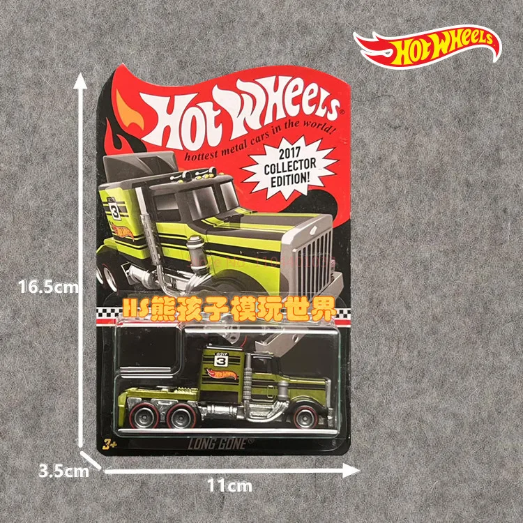 New Hot Wheels 1/64 Car Model 2017 Collector Edition Red Line 1987 Toyota Pickup Collectible Room Ornament Boy Toy Birthday Gift view 5