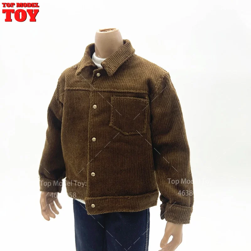 1/6 Scale Men's Casual Trendy Top T-shirt Pant Coat Clothes Accessory Model for 12'' Male Soldier Action Figure Body Dolls Toy