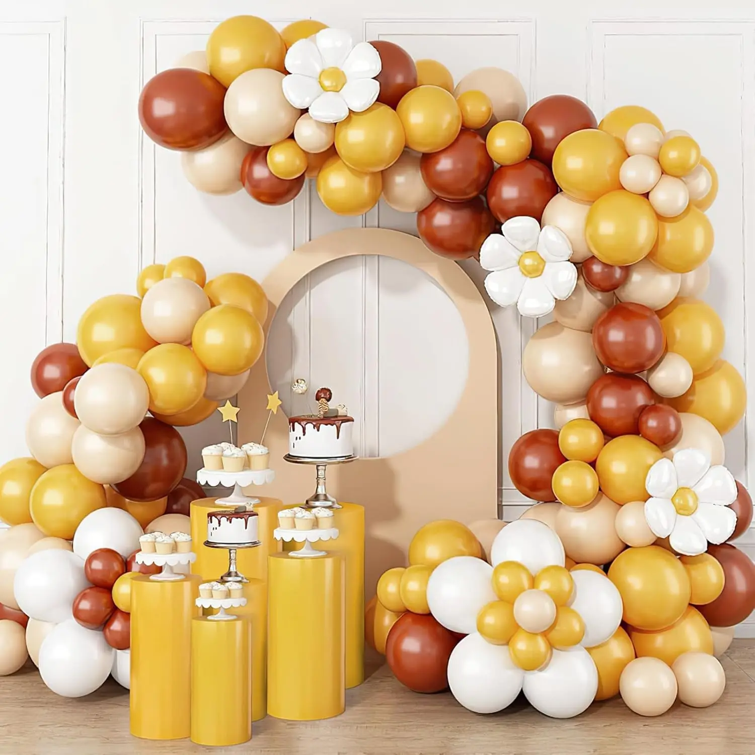 5pcs Cylinder Pedestal Stands spandex Cylinder Covers Metal Elastic Cylinder for Birthday Wedding Decorations Without shelves