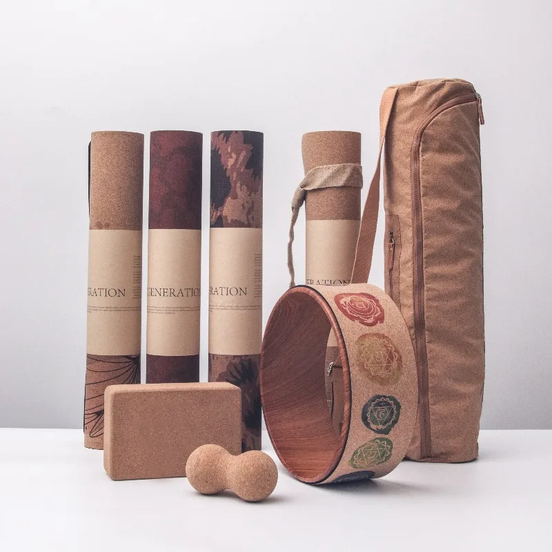 

YTYIN 2022 Cork Yoga Professional Yoga Mat Manufacturing Luxury Cork Yoga Mat
