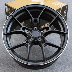 Piatto concavo profondo personalizzato 17 18 19 20 22 cerchi da 26 pollici 5x114.3mm cerchi in lega per auto cerchio mozzo ruota forgiata