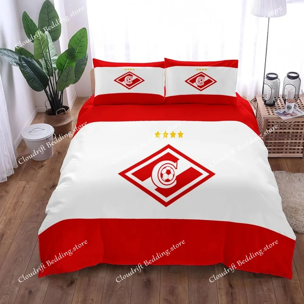 

Moscow Spartak Duvet Cover Set King Queen Double Twin Single Bed Linen Set963