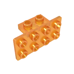 MOC PARTS GDS-639 ANGLE PLATE 1X2 / 2X4 compatible with lego 93274 21731 children's toys Assembles Building Blocks Technical