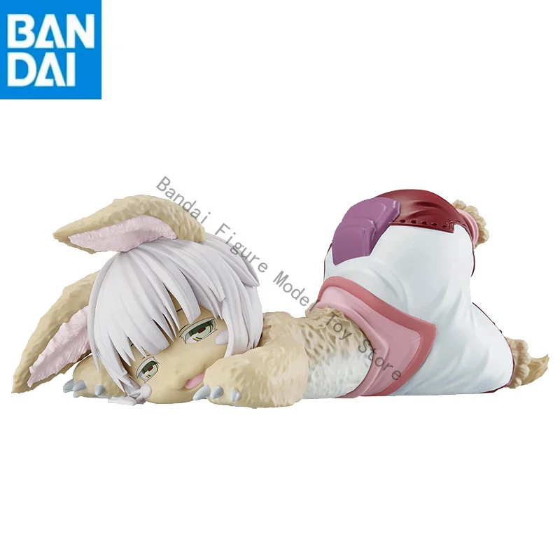 

BANPRESTO в наличии Оригинальная подлинная фигурка Made In Abyss: The Golden City of the Scorching Sun Relax time Nanachi ПВХ 21 см Модель фигурки