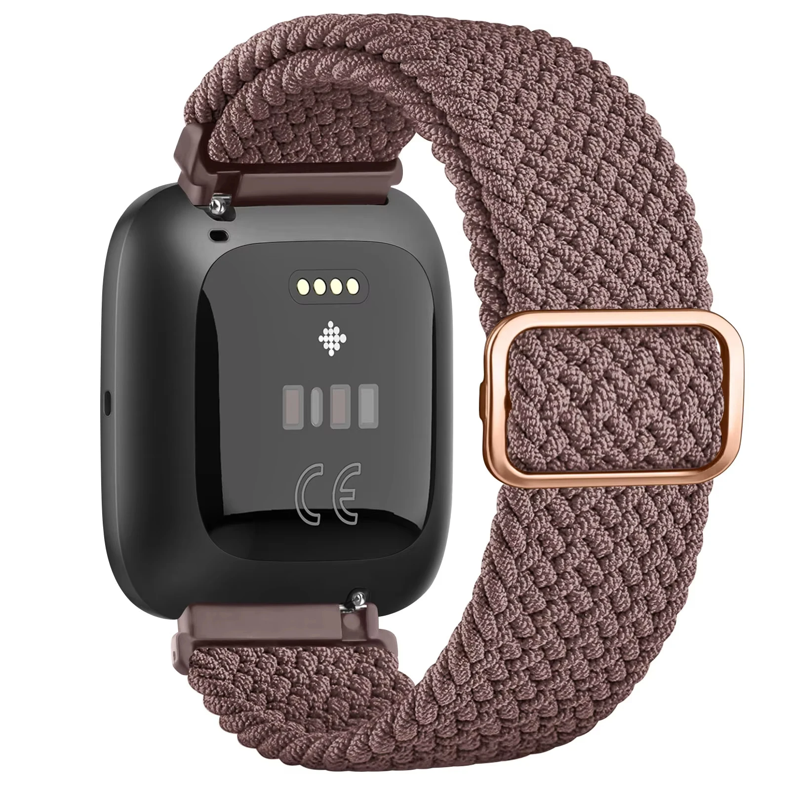 ยืดหยุ่น Braided Loop สําหรับ Fitbit Versa 1/Versa 2/Versa Lite สายคล้องปรับสายรัดข้อมือสําหรับ Fitbit Versa พิเศษ Edition Band