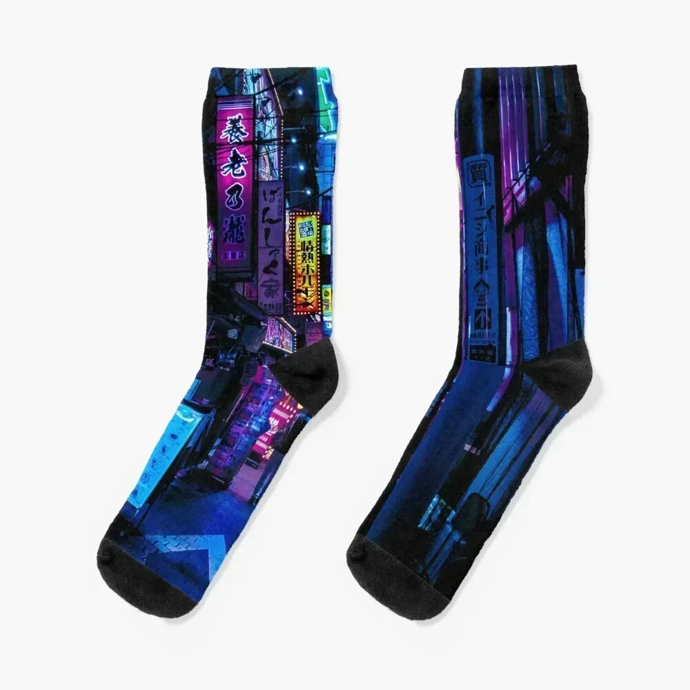 

Blue Tokyo Alleys Socks winter football Heating sock luxe Male Socks Women's