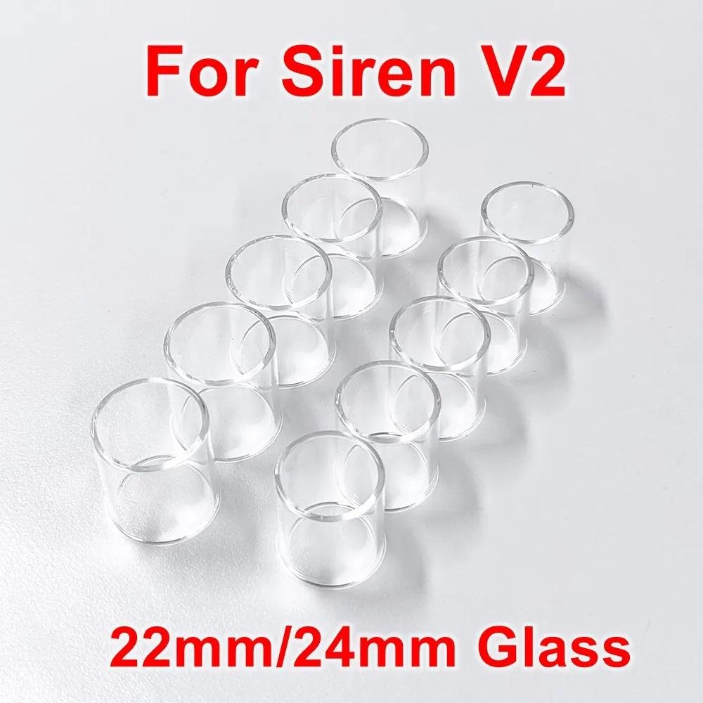 Outil en verre pour sirène V2, modèle DigiSavor V2, outil en verre MTL, 14 xingjia, 22mm, 24mm, 5 pièces, 3 pièces, 2 pièces