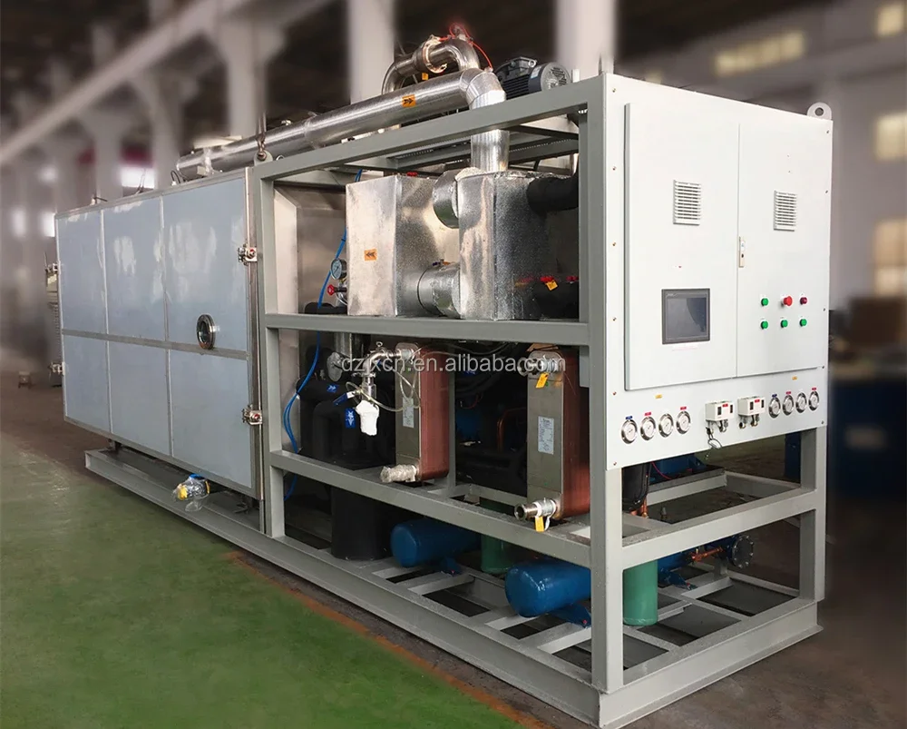 Large Capacity 500Kg Industrial Food Fruit Vegetable Fr eeze Dry Machine Vacuum Dryer Free ze Drier  Lyophilizer Drying Machine