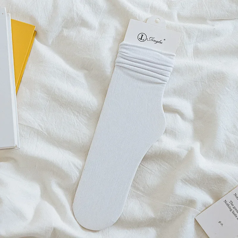 Women Ruffled Edge Bing Bing Summer Socks image