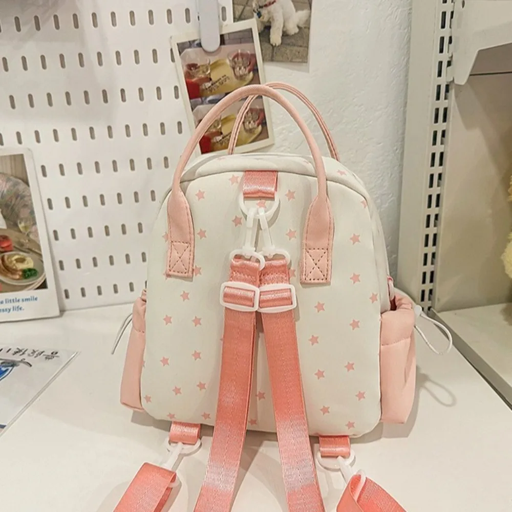 

Nylon Transparent Itabag Dual Purpose Star Print Transparent Pocket Backpacks Idol Merchandise Storage Badge Storage Bag