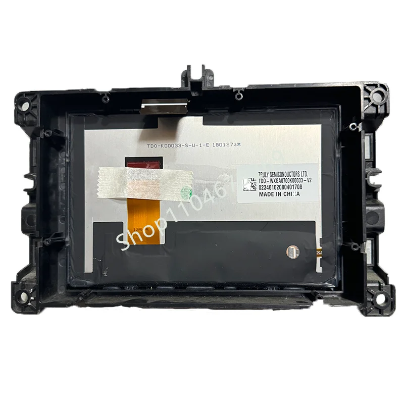 TDO-WXGA0700K00033-V2 7인치 LCD 디스플레이 및 터치 스크린 패널 지프 컴패스 OEM AM FM 라디오 2017-2020용