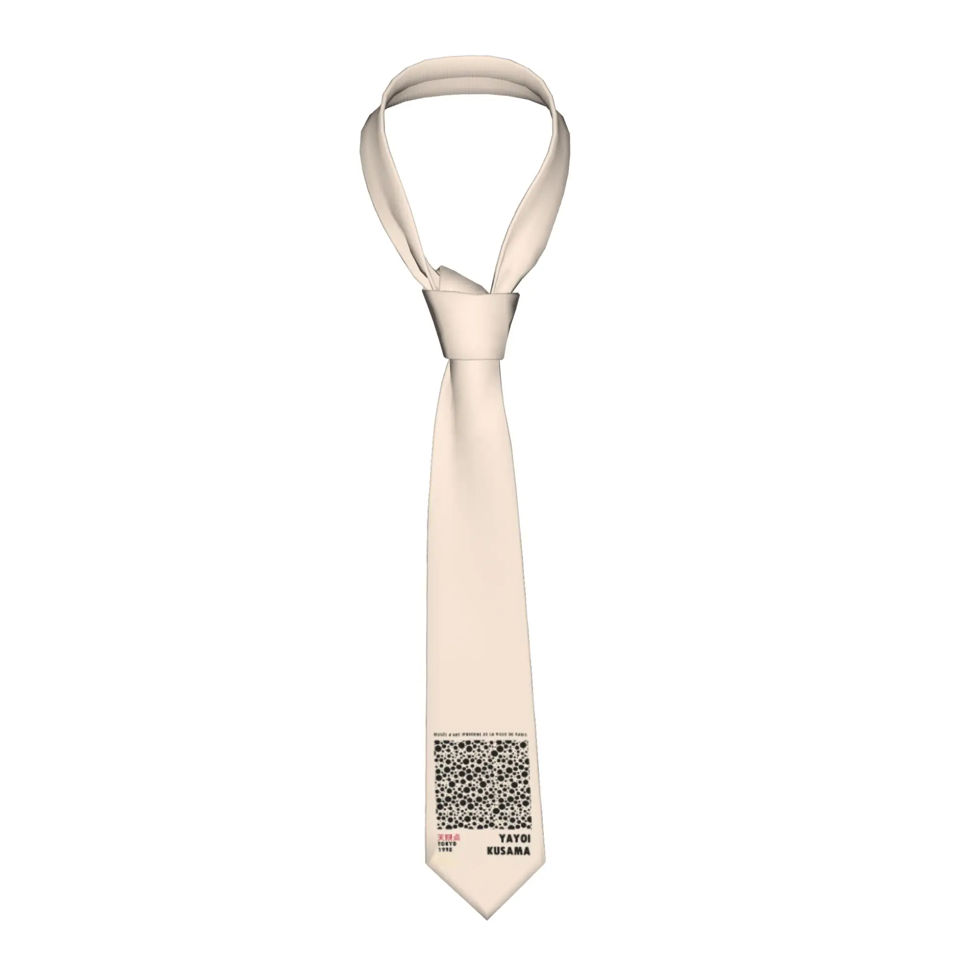 gravata-de-seda-formal-masculina-yayoi-kusama-para-casamento-exposicao-japonesa