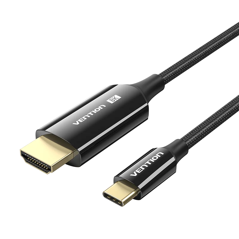 VenTion USB C naar HDMI 2.1-compatibele kabel 8K/60Hz 4K/60Hz voor TV-converter MacBook iMac iPad Pro Air iPhone TV Samsung