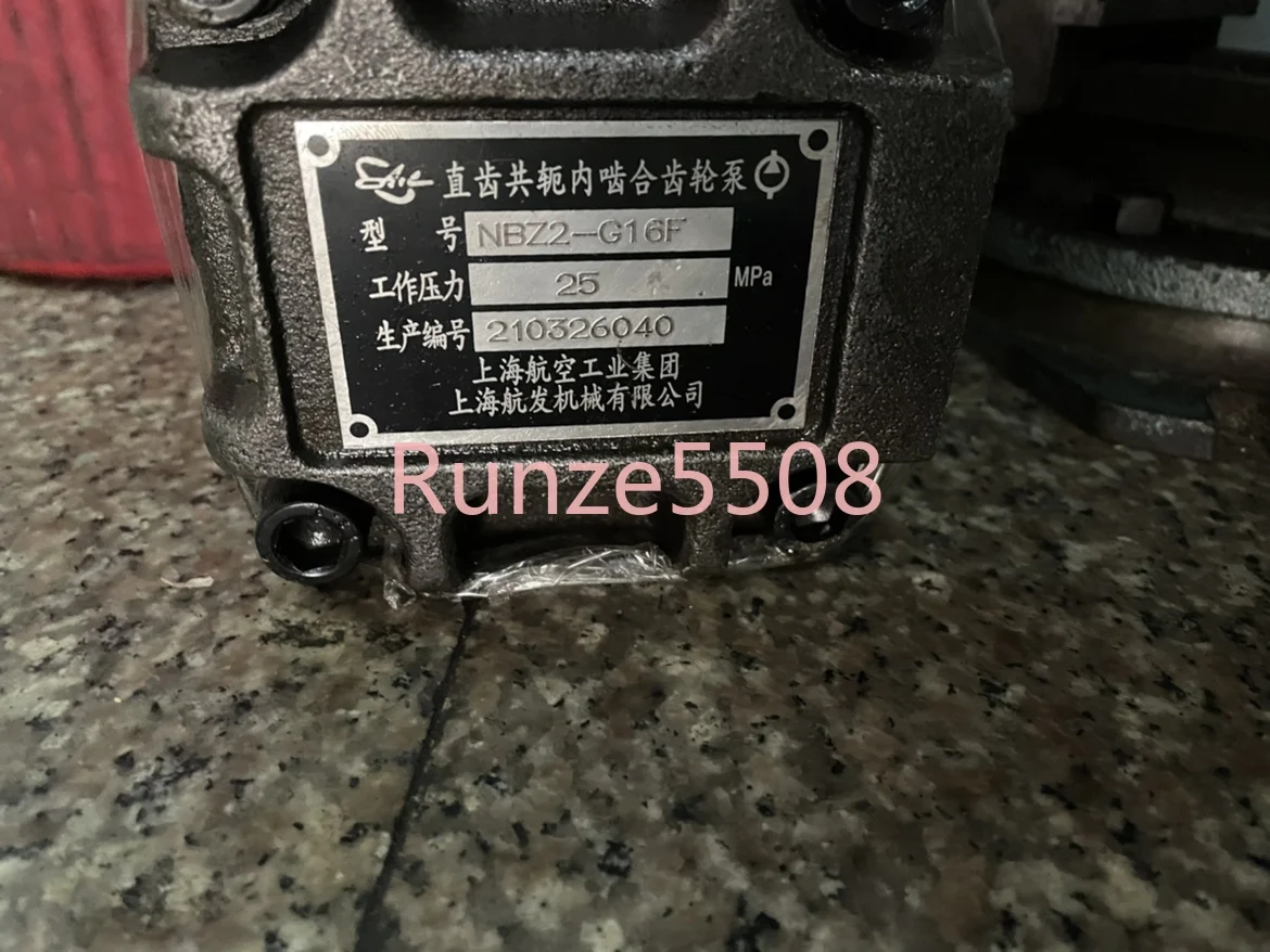 

NBZ2-G12F NBZ2-G16F Straight Teeth Conjugate Internal Gear Pump