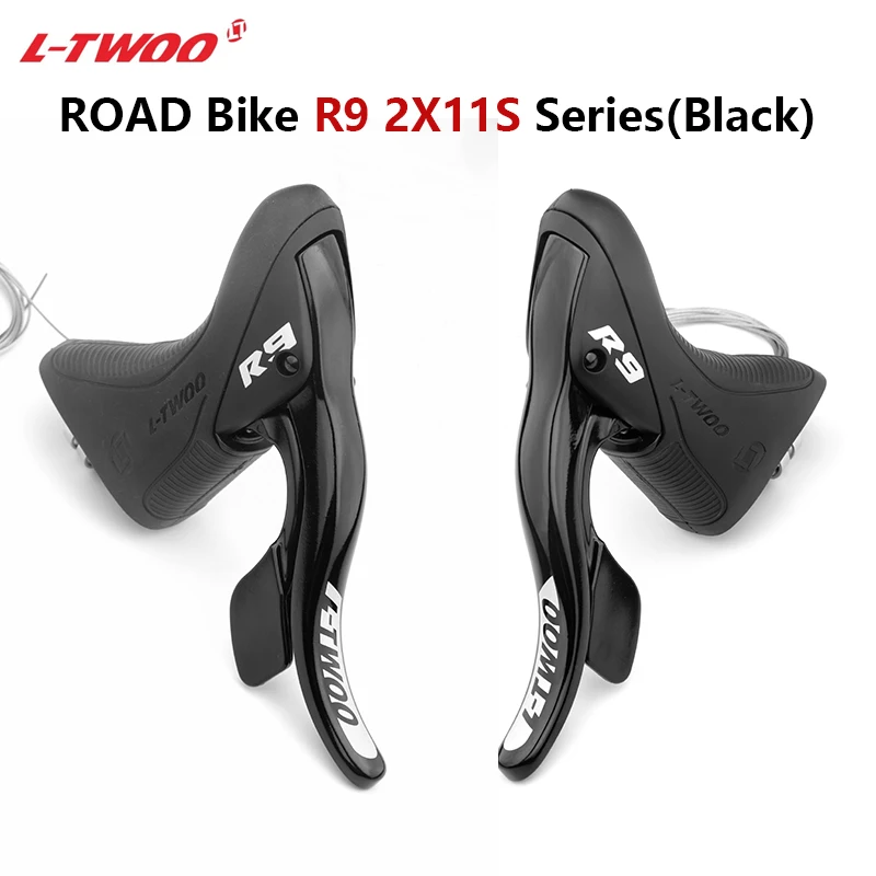 LTWOO-Road Bike Derailleurs, Chain Cassettes, Groupset for R7000 R5800 2X11V, 2x11 Speed, 22S, FD + RD + KMC X11, 11V Kit