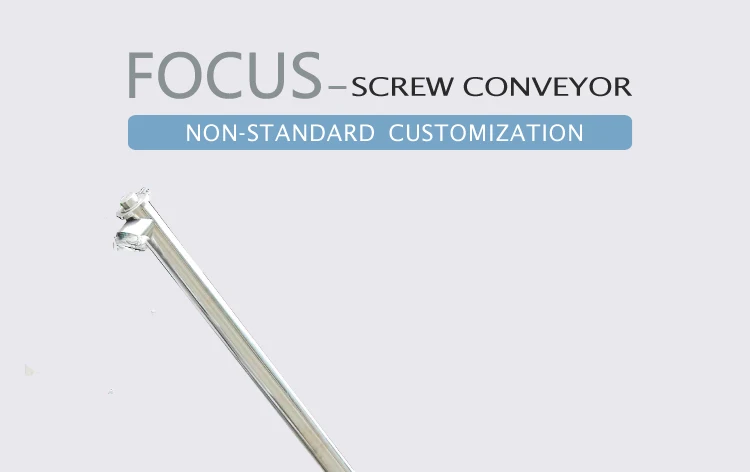 Picture 5: Small Grain Conveyor and Feeder System Rice Stainless Steel Screw Conveyor