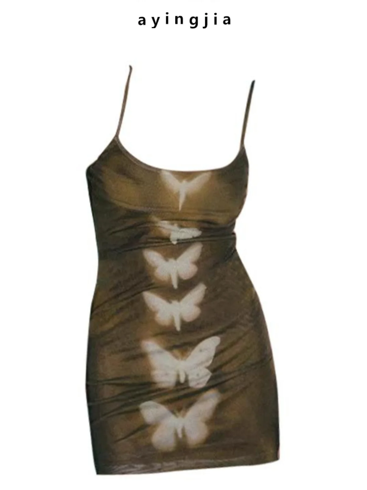 

Сексуальное платье-халтер с принтом для женщин, летнее, винтажное, облегающее, с разрезом, повседневное, без спинки, миди, короткая юбка