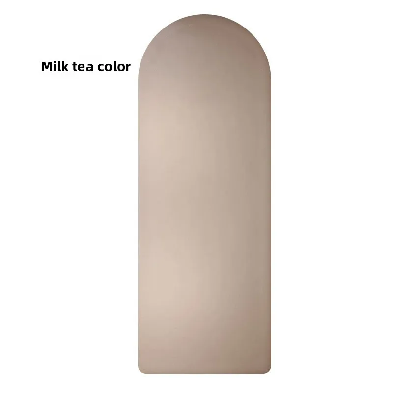 Semicircular PU Natural Rubber Yoga Mat Non Slip Anti Slip Cross Border Factory Direct Wholesale Workout Mat Gym Mat Gymnastics