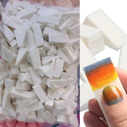 20/50Pcs White Triangle Soft Sponge Nail Brush Gradient Effect Painting Gel Halo Dyeing Tool Brush DIY Manicure Makeup Sponge&Q9