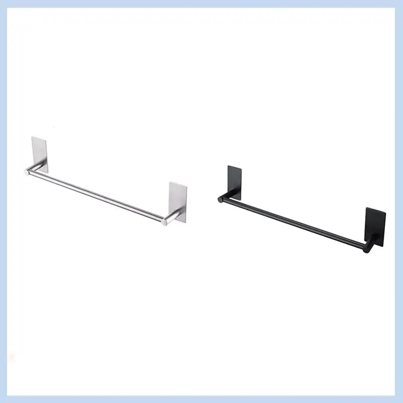 

AS63-2Pcs Bathroom Towel Bar, 15.7 Inch Towel Racks For Bathroom Wall Mounted, Heavy Duty Bath Hand Towel Holder Organizer Towel
