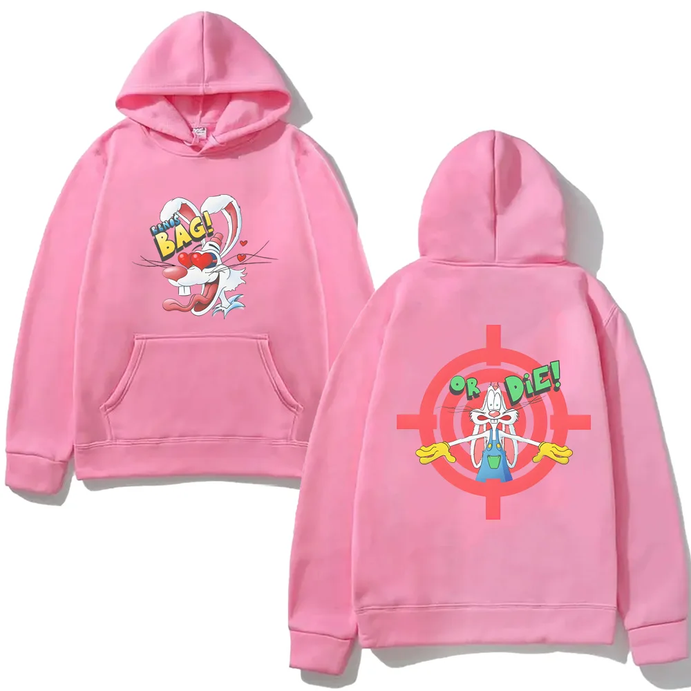 أرنب هوديس bbno$ نفس الموقع الرسمي مع مقنعين البساطة عارضة البلوز Moletom الكرتون عالية الجودة الشتاء هودي #5