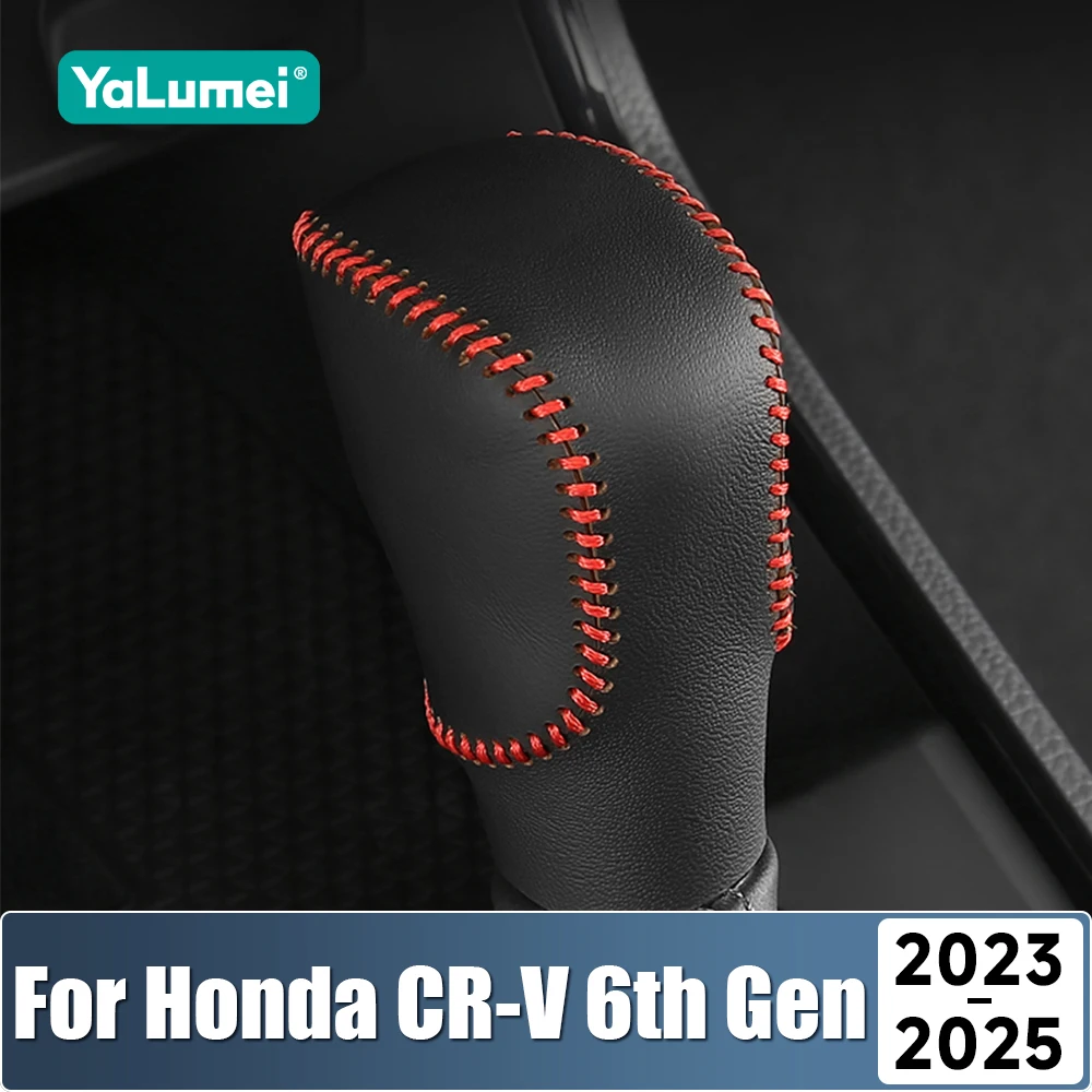 Auto Schalthebel Fall Automatische Getriebe Kopf Schaltknauf Trim Abdeckung Zubehör Für Honda CR-V CRV 6th Gen 2023 2024 2025 Hybrid