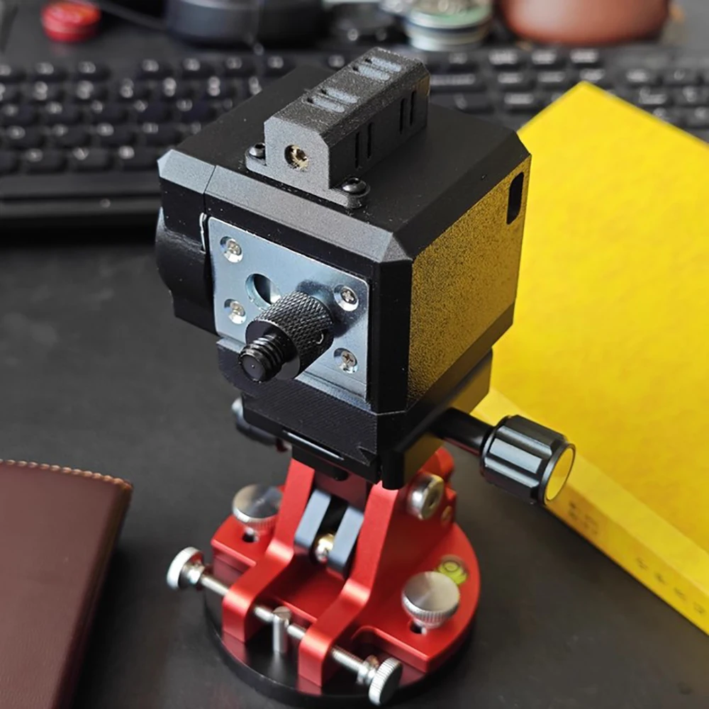 Montura Equatorial para Fotografía Time-Lapse de la Vía Láctea con Base de Ajuste de Latitud