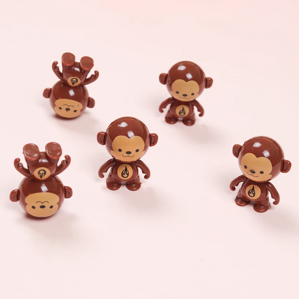 10Pcs Cute Cartoon Monkey Dolls Toddler Toys Kids Birthday Party Favors Baby Shower Giveaways Gifts Pinata Fillers Goodie Bag