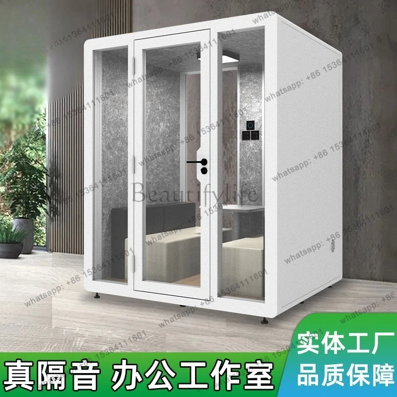 Mobile soundproof room Live stream Learning warehouse Business meeting room Silent cabin Singing room