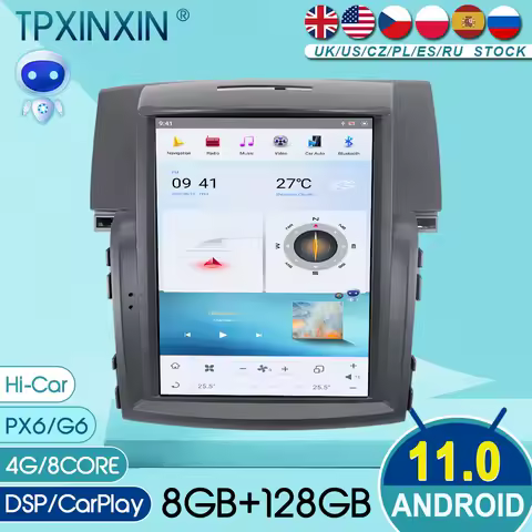 Android 11 Carplay PX6/G6 For Honda CRV 2012 - 2016 Radio Player Car Multimedia Voice control HI-car GPS Naviga DSP 4GLET 8core
