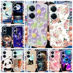 For Huawei Nova 11i Case Nova11 SE Colorful Painted Cover Clear Silicone Soft TPU Phone Case For Huawei Nova 11 Pro Nova11 Shell