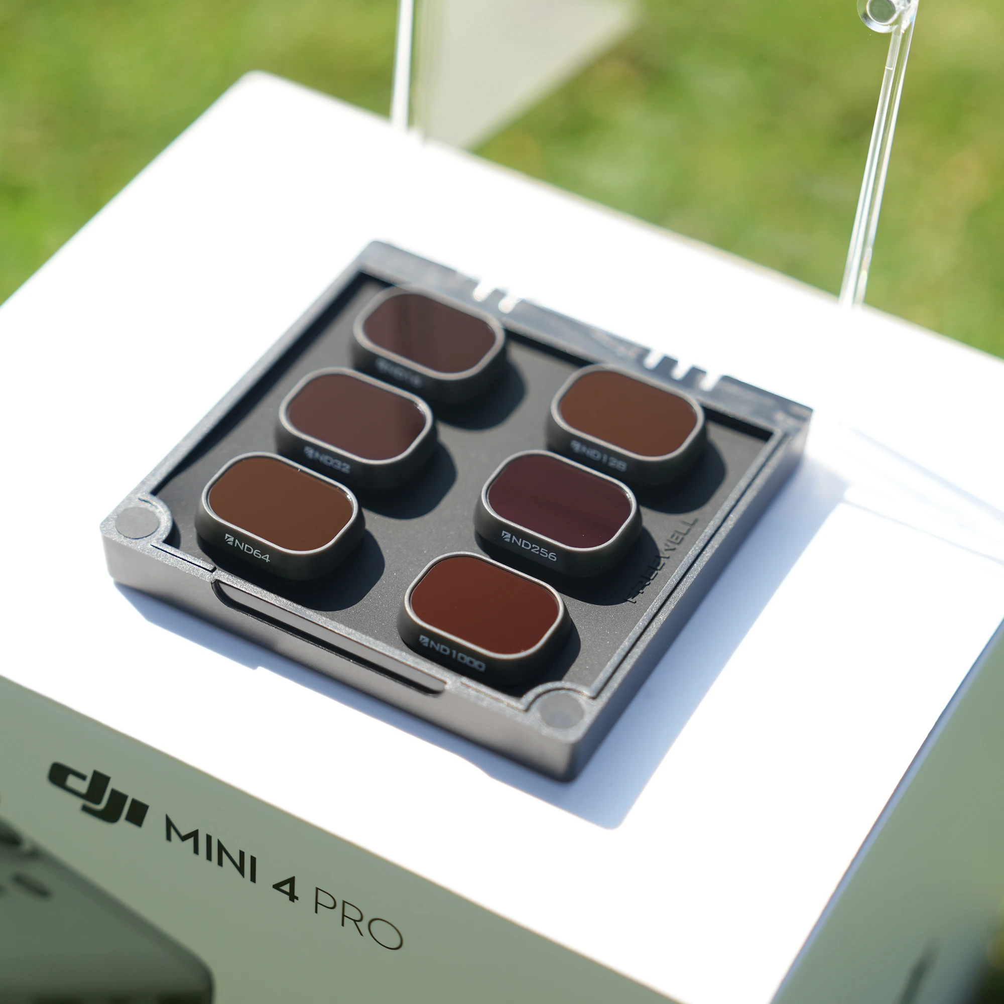 Freewell 6er-Pack ND- und ND/PL-Filter-Set, ND16, ND32, ND64, ND128, ND256, ND1000/PL-Filter für DJI Mini 4 Pro, Fotografie-Zubehör. – Detail 12